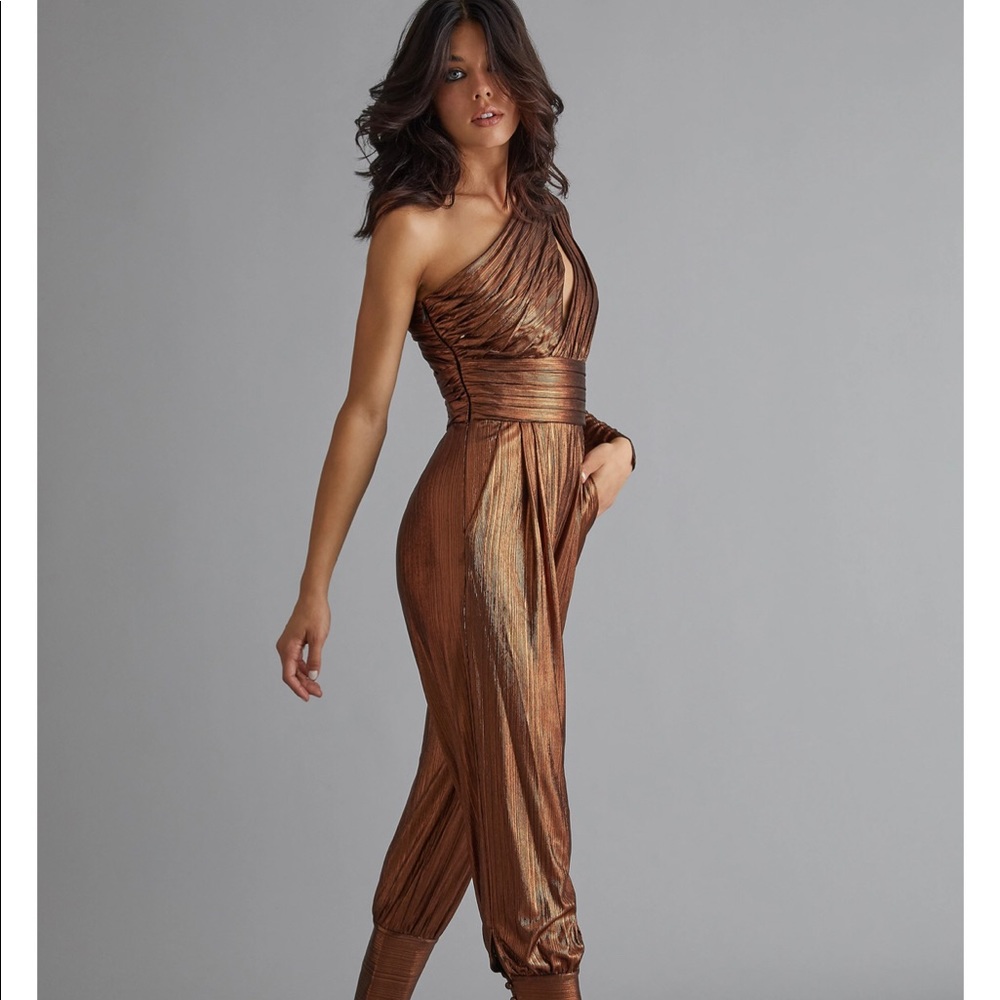 Retrofete Metallic Jumpsuit